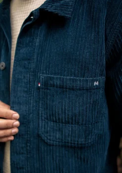 Montlimart VESTE ATELIER VELOURS MARINE VeloursMarine Shop