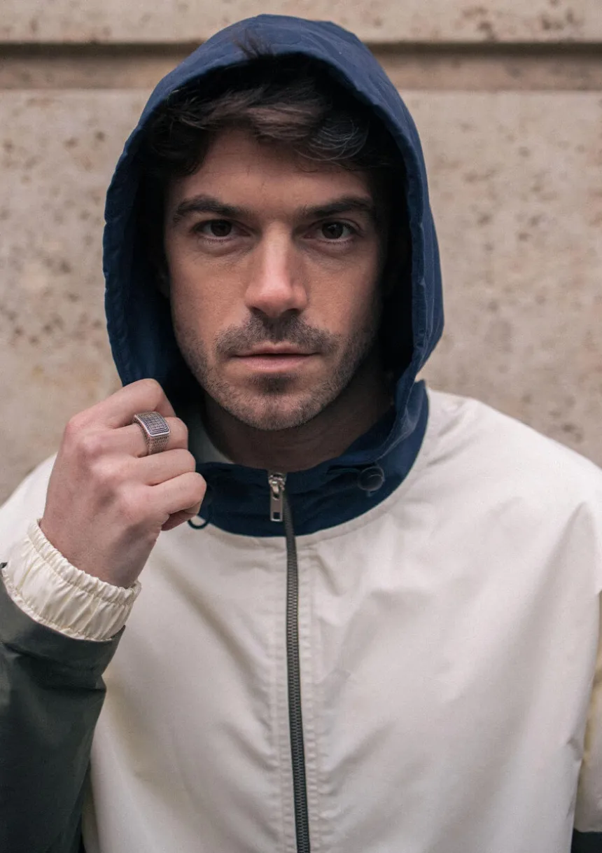 Montlimart VESTE RAFALE Marine/Kaki Best Sale