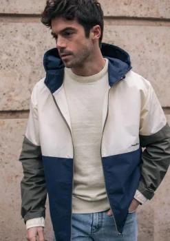 Montlimart VESTE RAFALE Marine/Kaki Best Sale